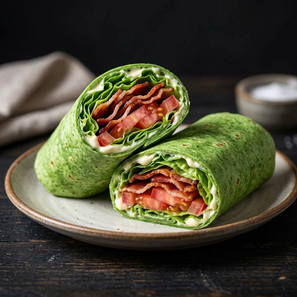 BLT Spinach Wrap